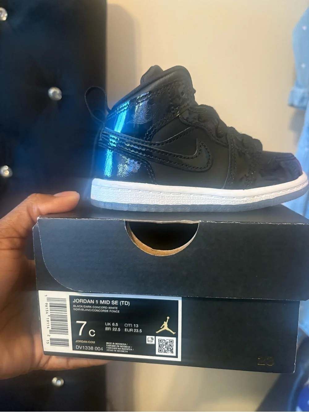 Nike shiny patent